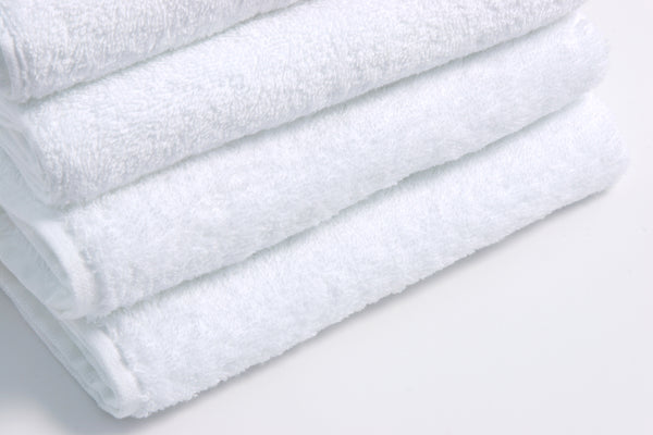 Bath Towel, Bamboo-Cotton Blend Orchid Terry, White, 30x60, 3 doz - Hotel  Supplies Online