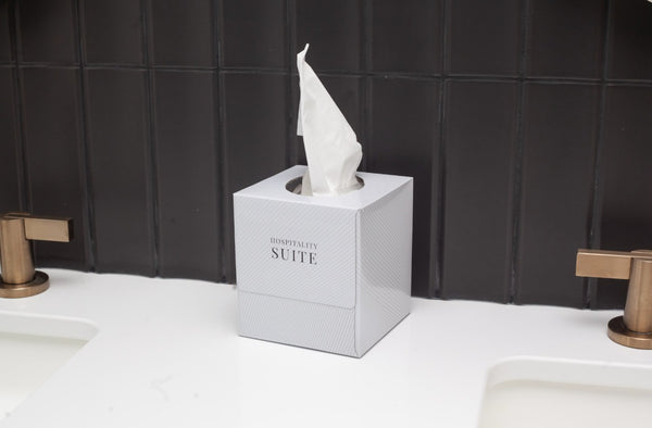 *CUBE* FACIAL TISSUE 2 PLY 85 SHEETS PER BOX  36/CASE