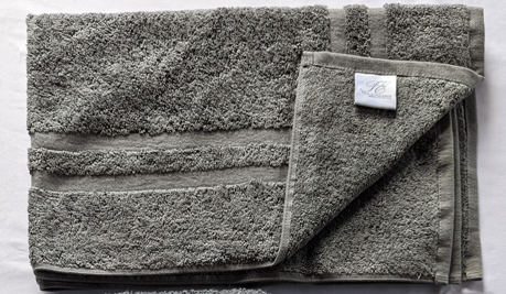 **NEW**Grey Piano Border Towels