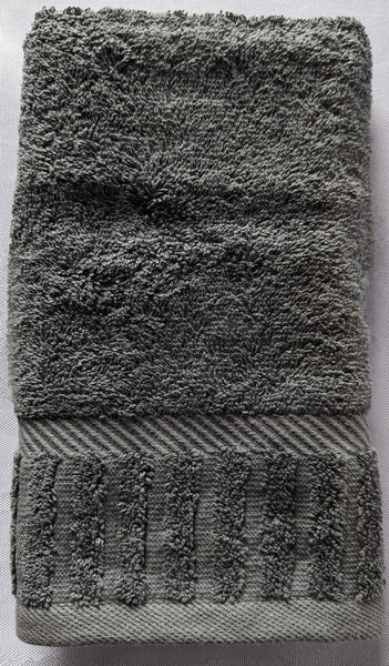 **NEW**Grey Piano Border Towels