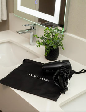 Hair Dryer Storage Bag w/ Closure