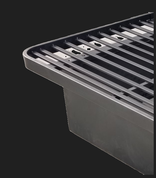 * KING PLATFORM * BED BASE - BLACK