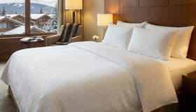 True Experience® White "Raindrop" Top Sheets