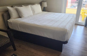 * KING PLATFORM * BED BASE - BLACK