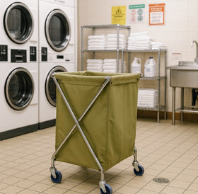 X SHAPE LAUNDRY CART
