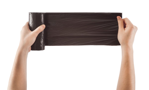 43" x 48" Black Garbage Bags - Strong 200/case