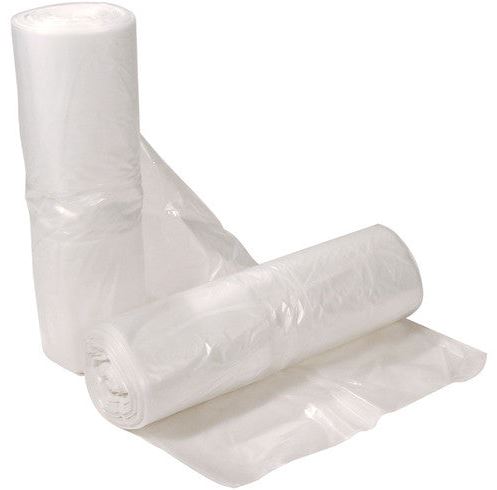 43" x 48" Clear Garbage Bags - Strong 200/case