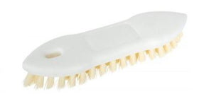 Pointed Scrub Brush Poly Bristle  9"