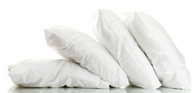 GEL FIBER PILLOW QUEEN W/ MICROFIBER SHELL