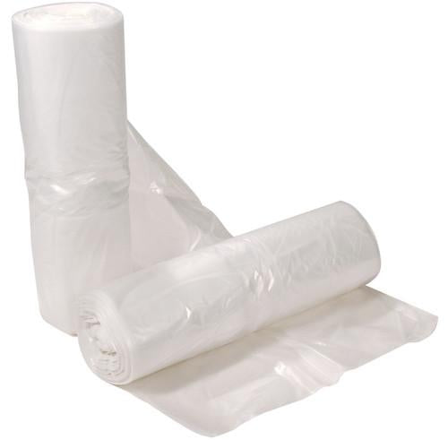 20"x 22" Clear Frosted Garbage Bags - 2000/case